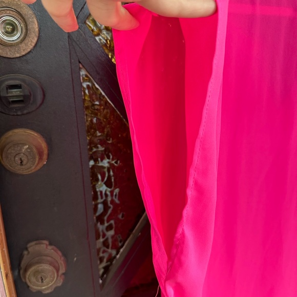 Neon pink Torrid Sleeveless top - Picture 6 of 6